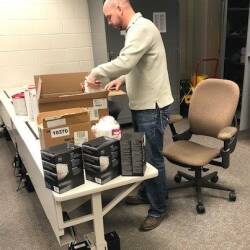Occupational Safety & Health Management Donates Medical Supplies